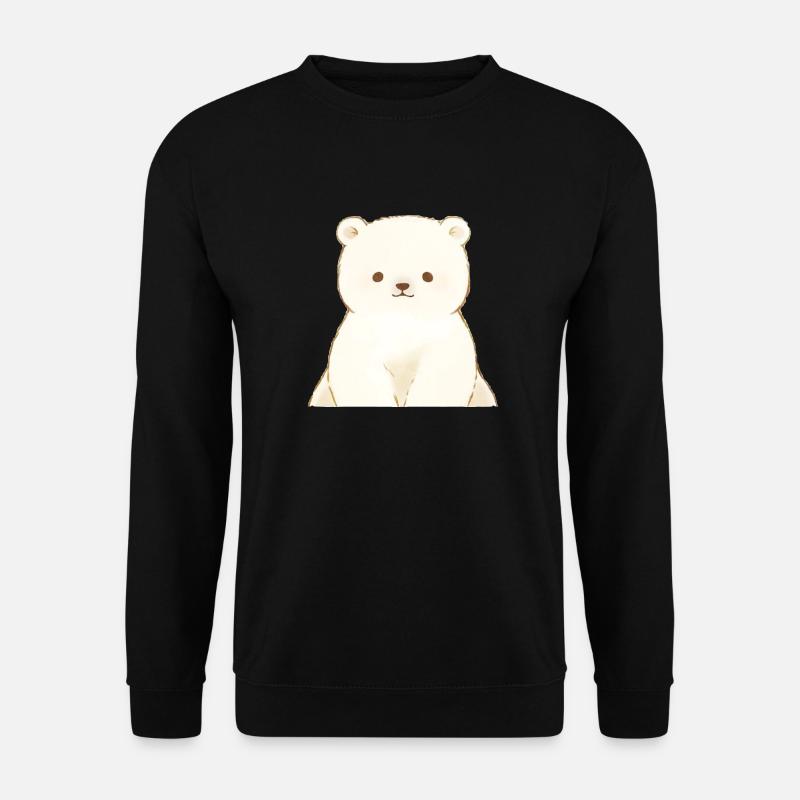 Cute Bear - Unisex Pullover - Schwarz