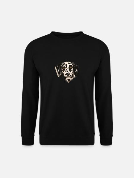 Dalmatian - Unisex Sweatshirt - black