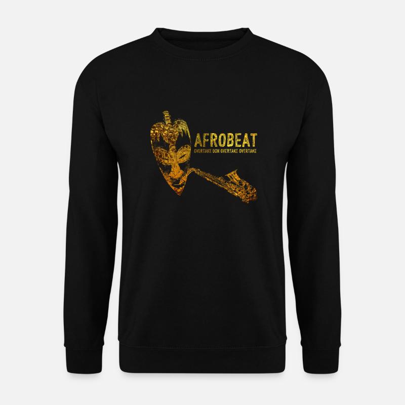 Afrobeat - Unisex Pullover - Schwarz