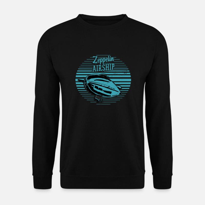 Zeppelin Fan - Unisex Pullover - Schwarz