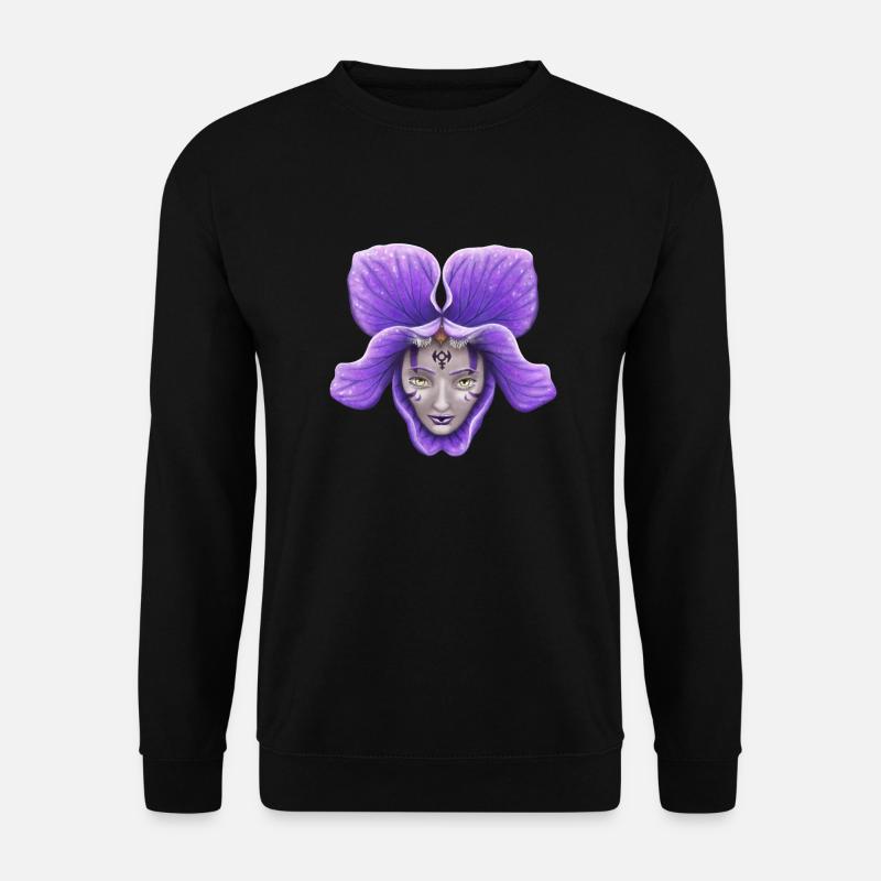 Violet - Unisex Sweatshirt - black