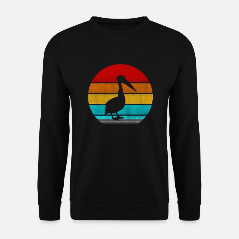 Pelikan - Unisex Pullover - Schwarz