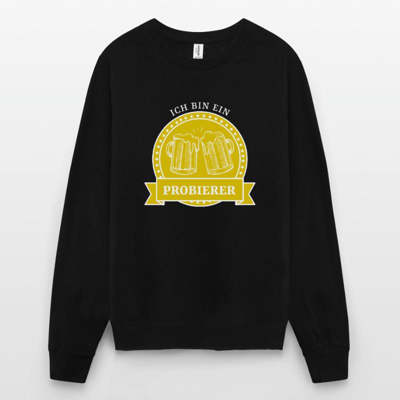 Ich bin ein Probierer. Ich bin ein Berliner Spruch Unisex Pullover
