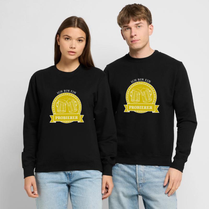 Ich bin ein Probierer. Ich bin ein Berliner Spruch Unisex Pullover