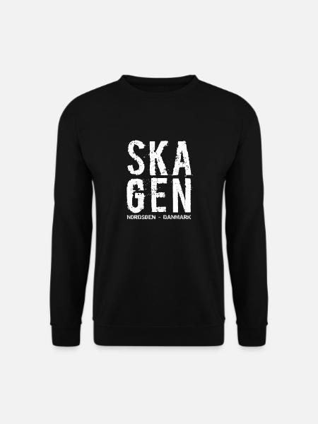 Skagen, Dänemark, Nordsee, Ostee, Nordjütland - Unisex Pullover - Schwarz