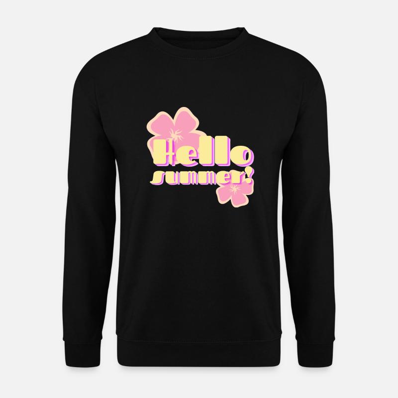 HELLO Summer! - Unisex Sweatshirt - black