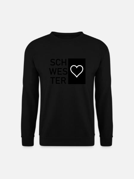 Schwesterherz - Unisex Pullover - Schwarz