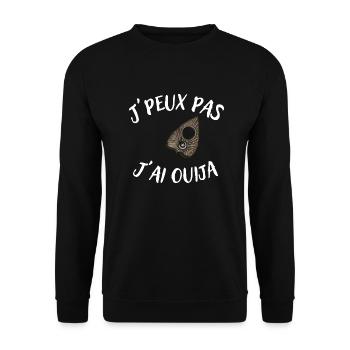 ouija Ghost Hunt Cadeau paranormal - Sweat-shirt Unisexe - noir - Devant - Alina (178cm) & Michal (187cm)