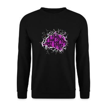books lover book lover present book dragon funny - Unisex Pullover - Schwarz - Vorne - Alina (178cm) & Michal (187cm)