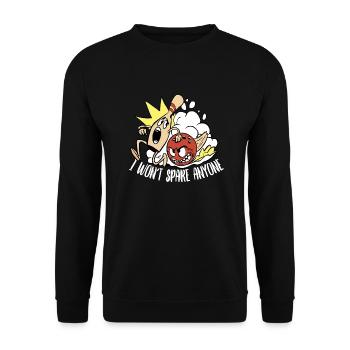 Bowling Bowling Bowling Ball Kegel Gift Bowler - Unisex Sweatshirt - black - Front - Alina (178cm) & Michal (187cm)