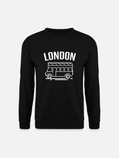 London Bus - Unisex Sweatshirt - black