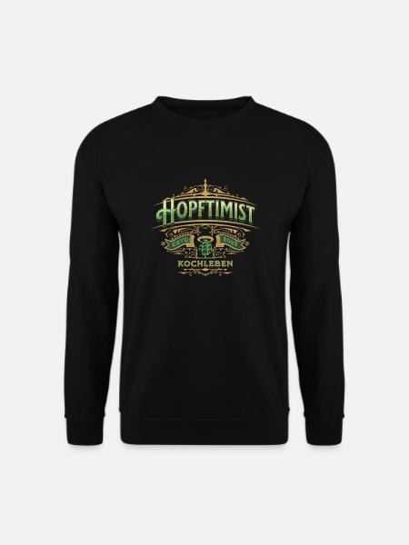 Hopftimist Design, - Unisex Pullover - Schwarz