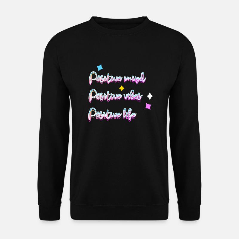 Positiv - Unisex Pullover - Schwarz