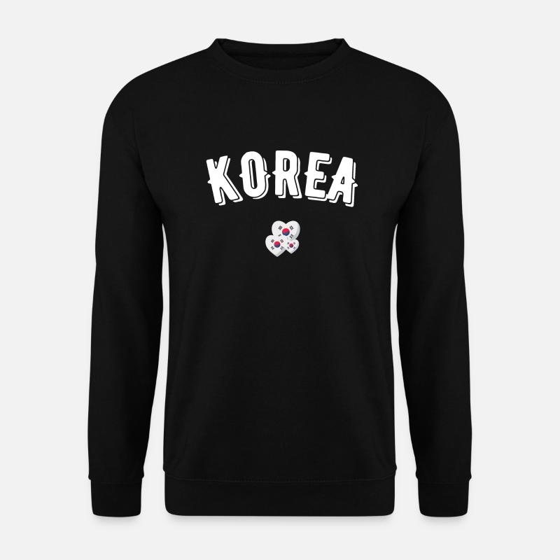 Korea - Unisex Pullover - Schwarz