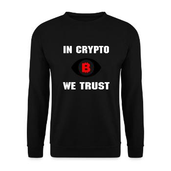 Trading de Bitcoin et d'actions cryptographiques - Sweat-shirt Unisexe - noir - Devant - Alina (178cm) & Michal (187cm)