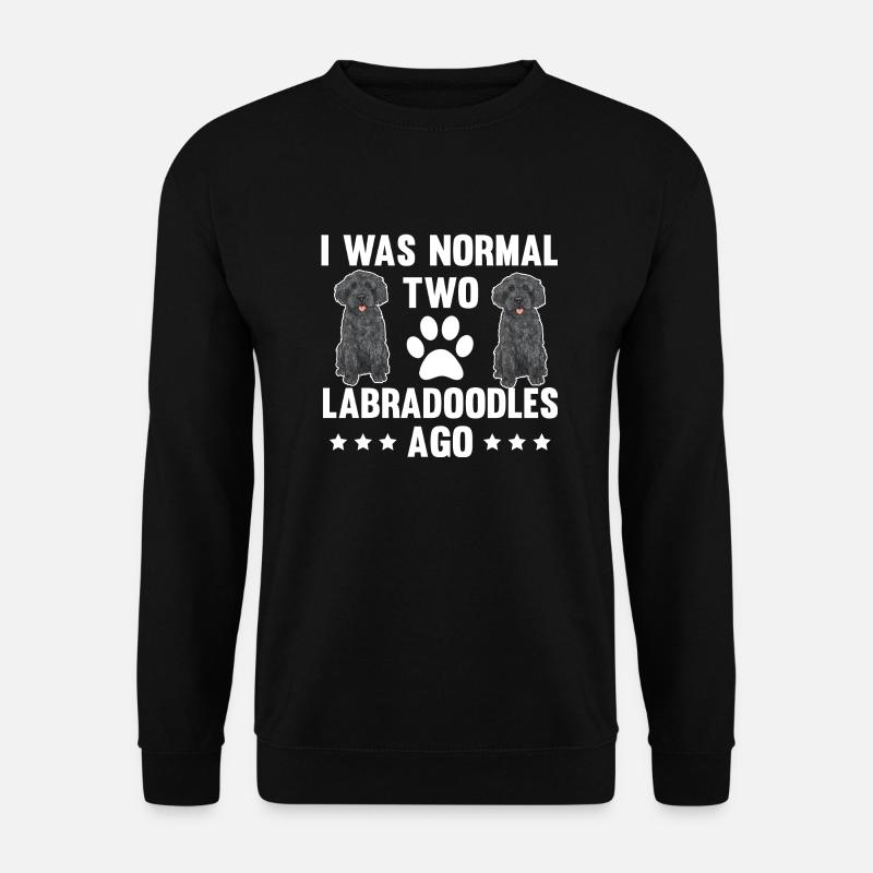 Labradoodle Hund - Unisex Pullover - Schwarz