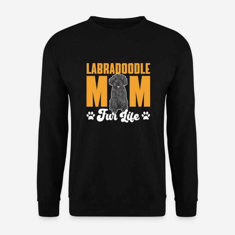 Labradoodle Hund - Unisex Pullover - Schwarz