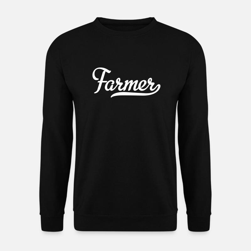 Farmer - Unisex Pullover - Schwarz