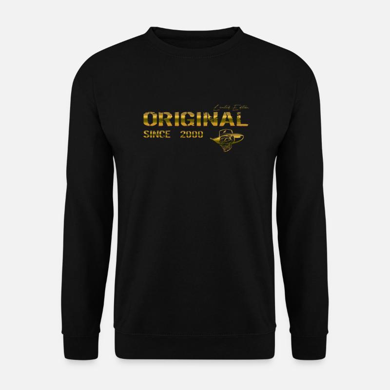 Original since 2000 - Unisex Sweatshirt - black