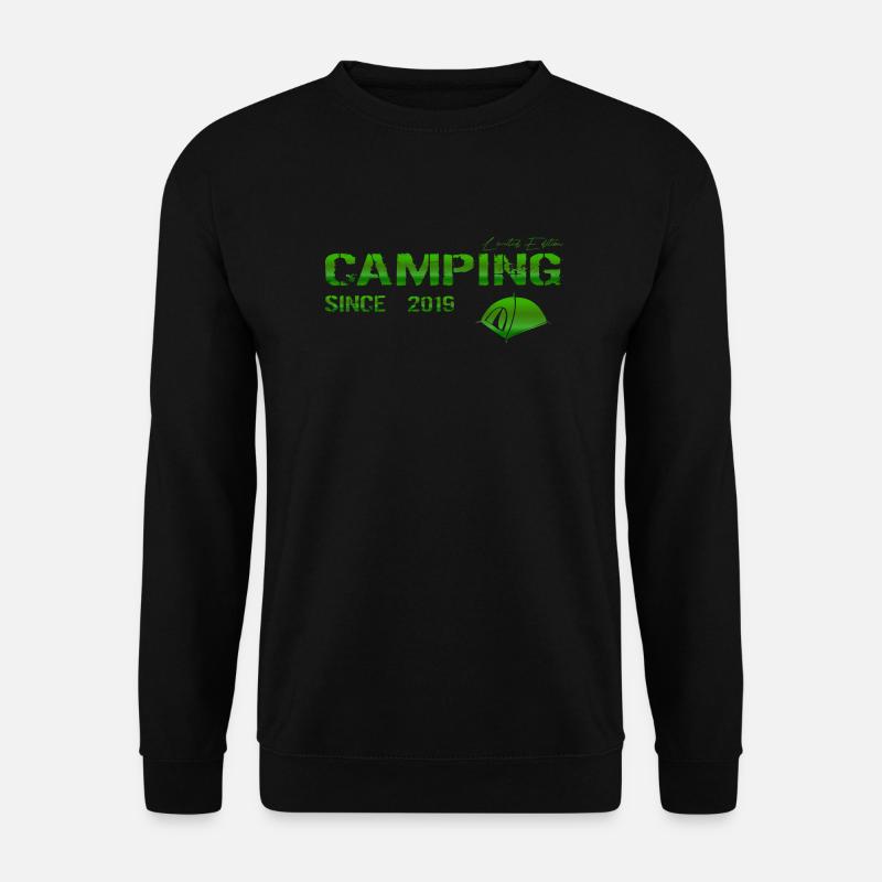 Camping 2019 Geschenk - Unisex Pullover - Schwarz
