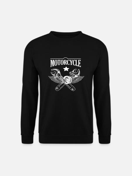 MOTORCYCLES - Unisex Pullover - Schwarz