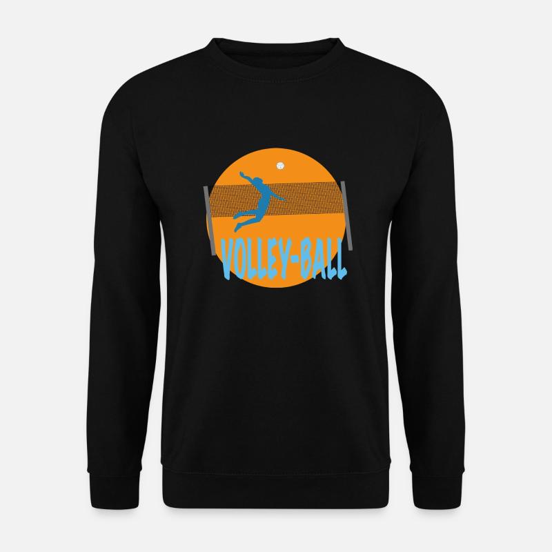 Volleyball - Unisex Pullover - Schwarz