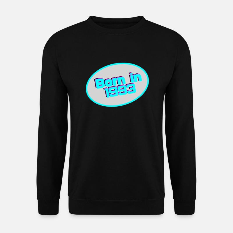 Born in 1993 - Unisex Pullover - Schwarz