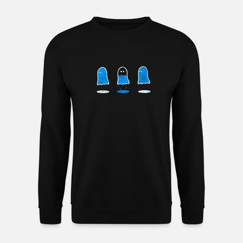 Drei Geister - Unisex Pullover - Schwarz