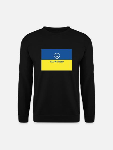 ALL WE NEED - Unisex Pullover - Schwarz