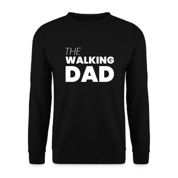 Dog Hund - Unisex Sweatshirt - black - Front - Alina (178cm) & Michal (187cm)