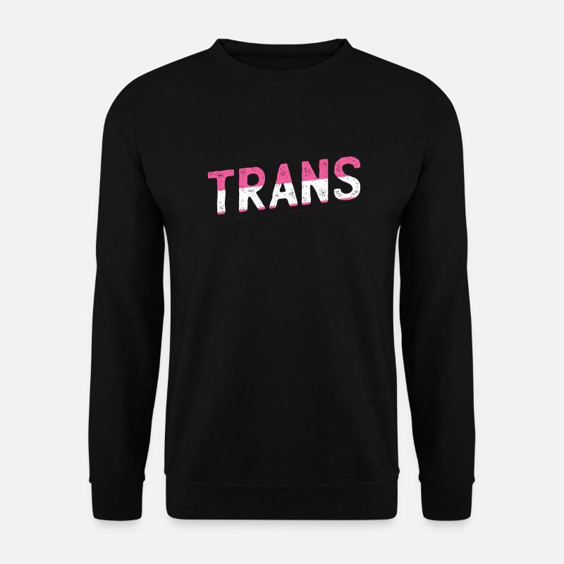Trans - Unisex Pullover - Schwarz