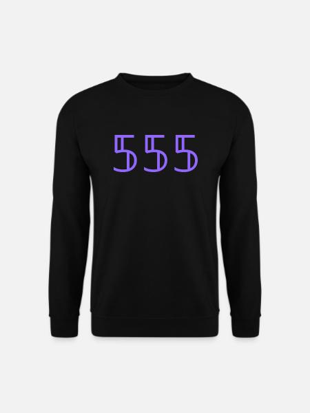 Engelszahlen |555|. - Unisex Pullover - Schwarz