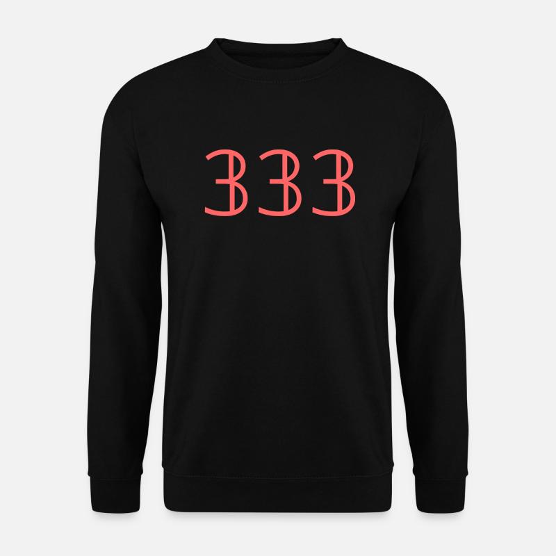 Engelszahlen |333|. - Unisex Pullover - Schwarz