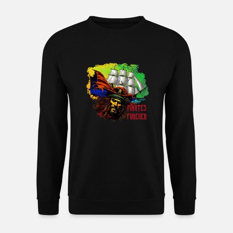 pirates forever - Unisex Pullover - Schwarz