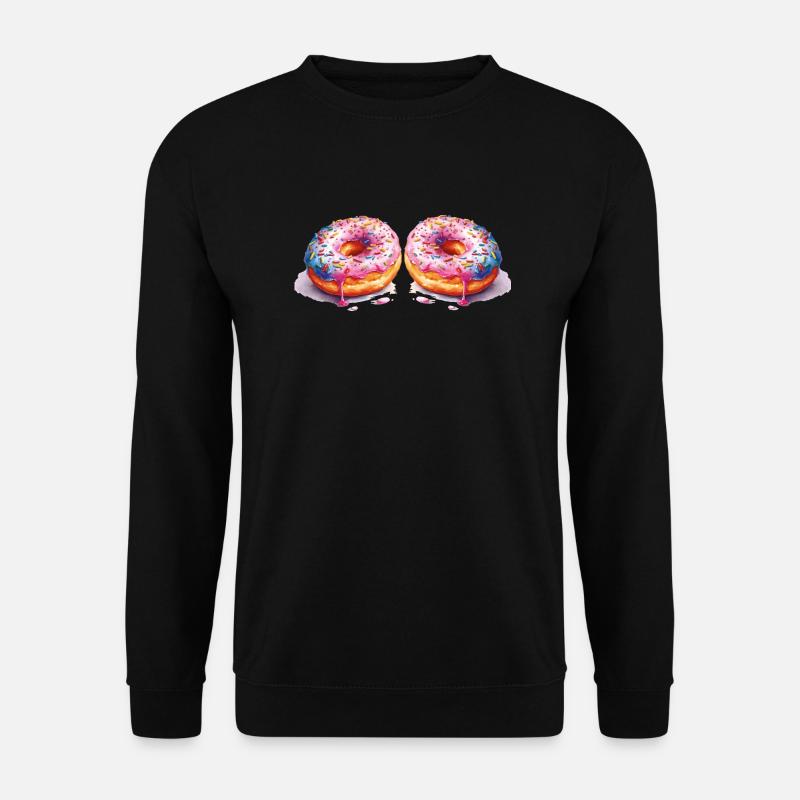 donut 2 - Unisex Pullover - Schwarz