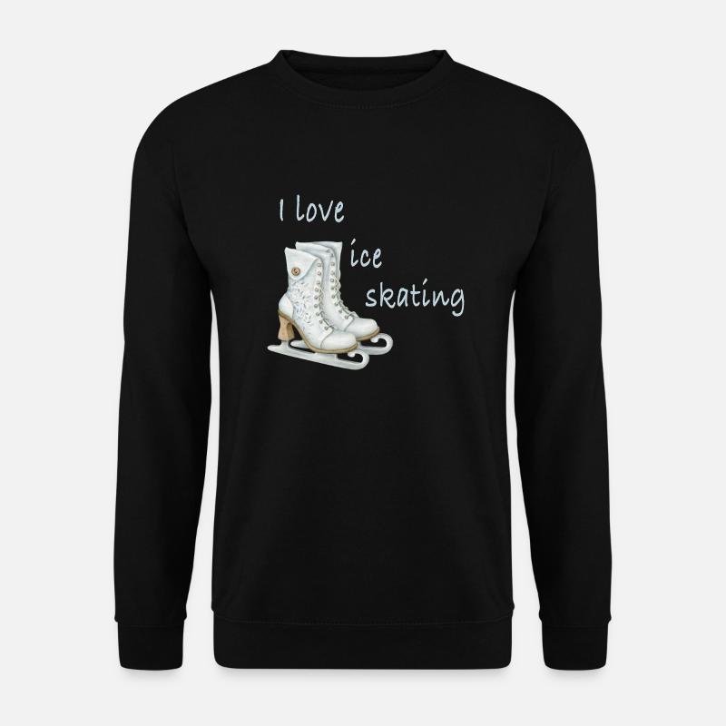Ice skating - Unisex Sweatshirt - black