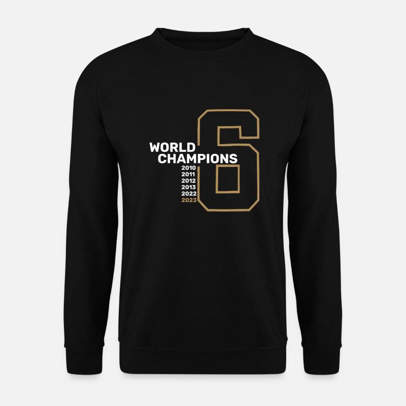 6 world champion - Unisex Sweatshirt - black