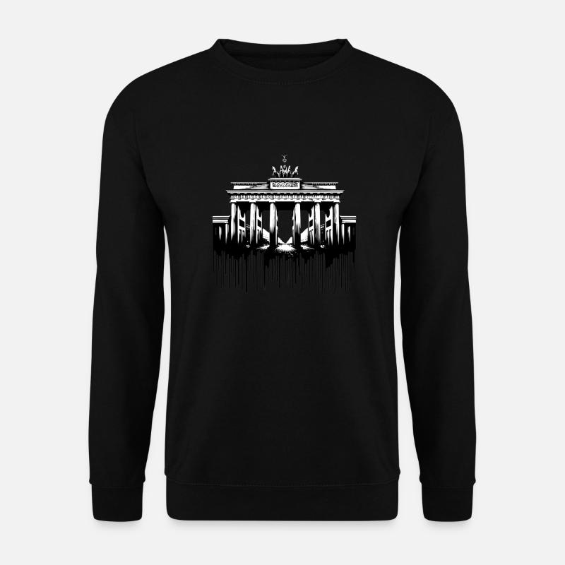 Brandenburgerr Tor | Brandenburg Gate - Unisex Pullover - Schwarz
