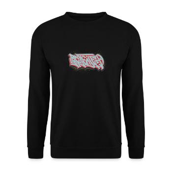 Silence - Unisex Sweatshirt - black - Front - Alina (178cm) & Michal (187cm)