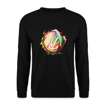 Splash Icecream - Unisex Pullover - Schwarz - Vorne - Alina (178cm) & Michal (187cm)