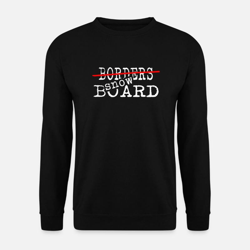 Snowboard Snowboarder Softboot Legend - Unisex Sweatshirt - black
