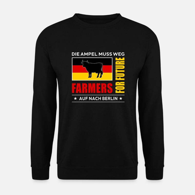 Farmers - Unisex Pullover - Schwarz