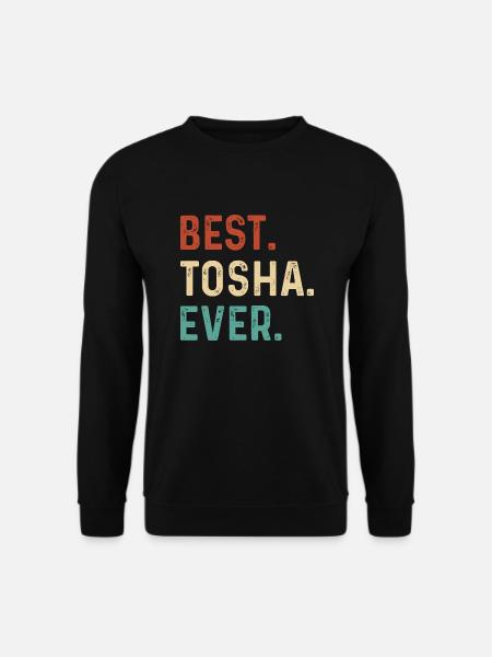 Nom de Tosha - Sweat-shirt Unisexe - noir