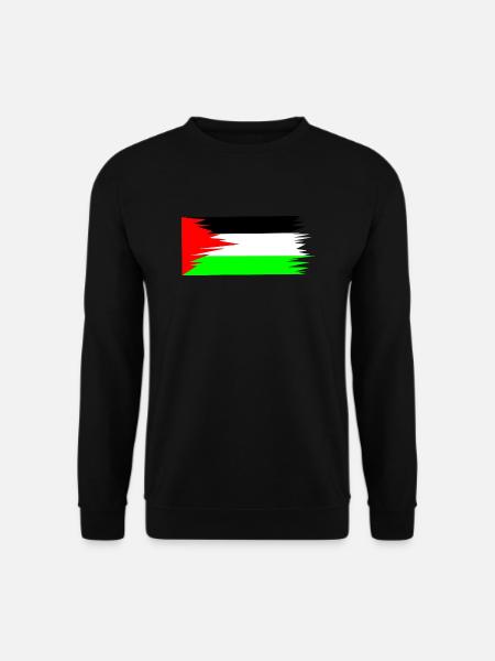 Palestine Flag - Unisex Pullover - Schwarz