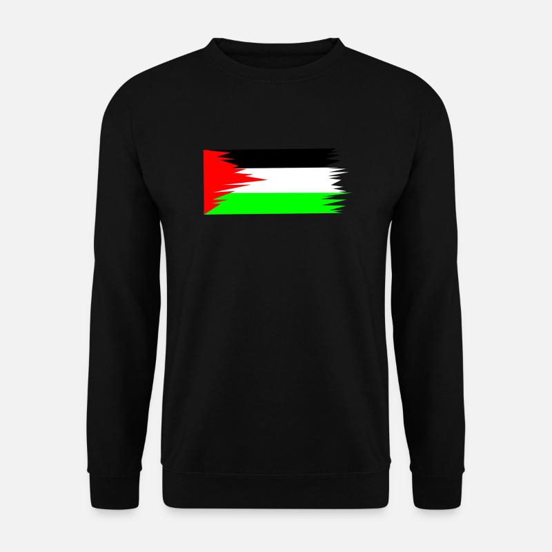 Palestine Flag - Unisex Pullover - Schwarz