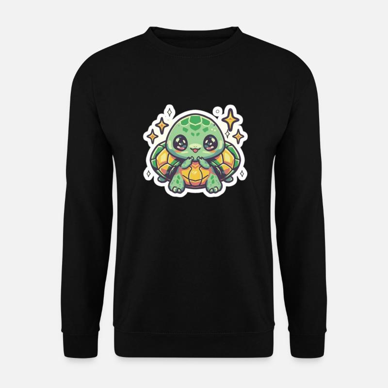 Schildkröten-Liebhaber - Unisex Pullover - Schwarz