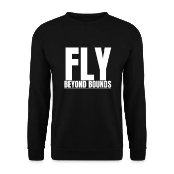 freedom mindset free spirit freedom quotes - Unisex Pullover - Schwarz - Vorne - Alina (178cm) & Michal (187cm)
