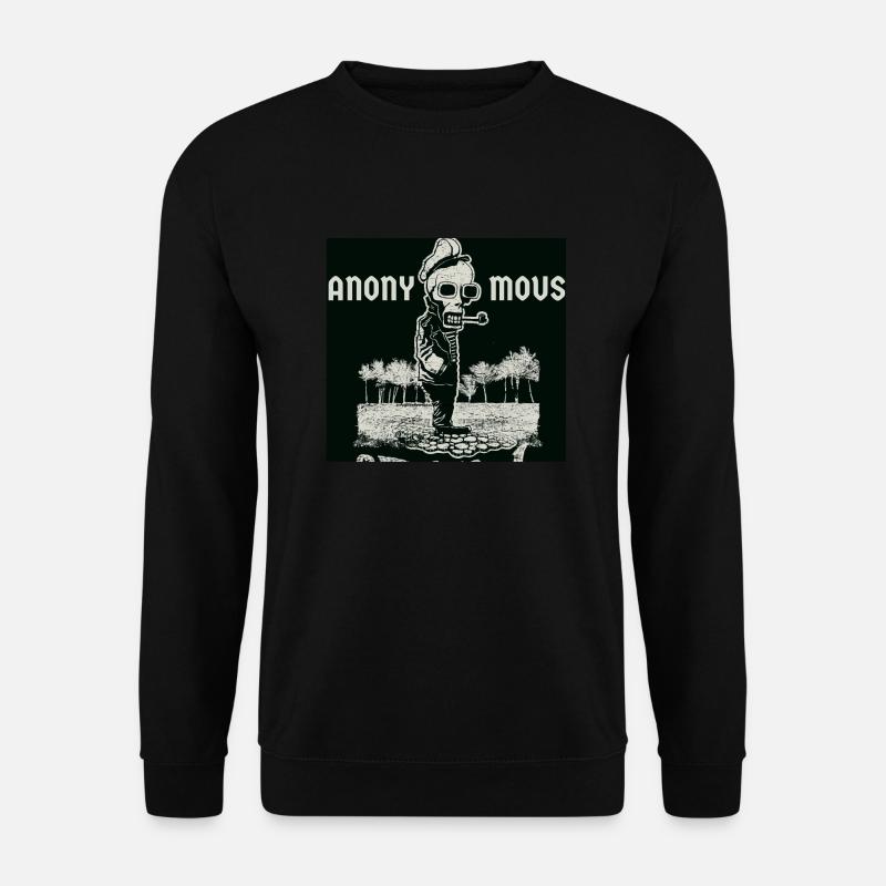 T Shirt Anonymous - Unisex Sweatshirt - black
