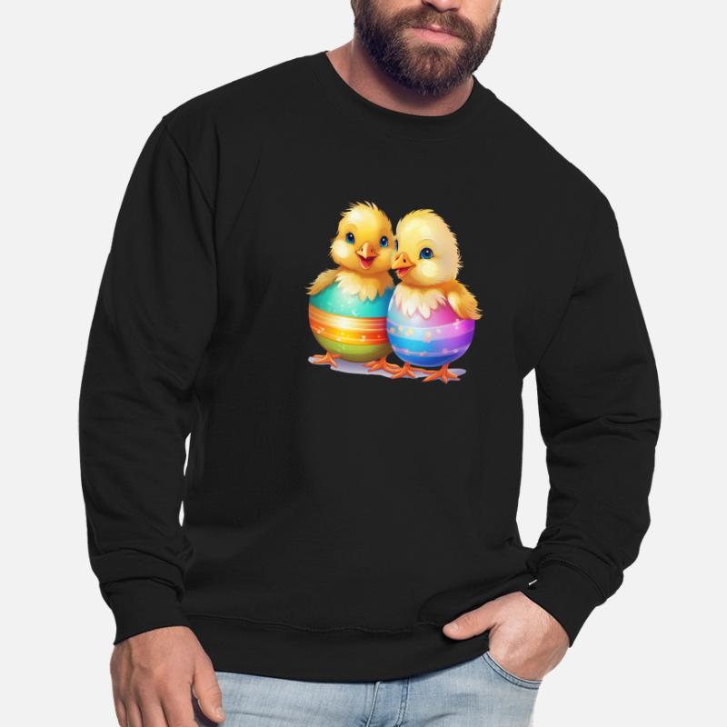 Easter, Chick, Easter Egg, Easter, Funny, Cute Unisex Sweatshirt