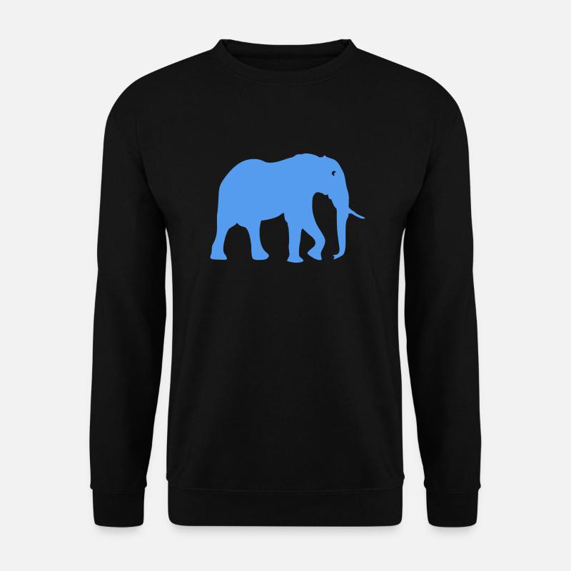 elephant - Unisex Pullover - Schwarz